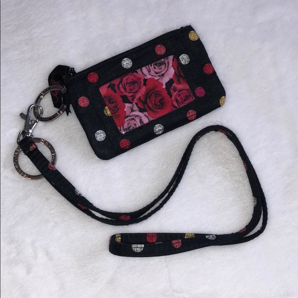 vera bradley lanyard & keychain